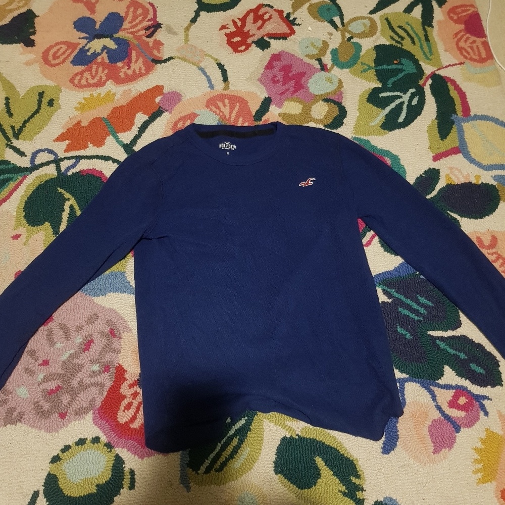 Hollister dark blue longsleeve